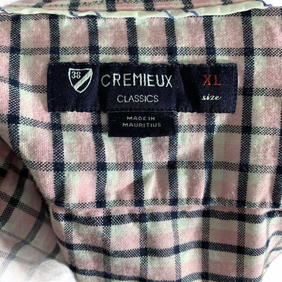 Cremieux Classics Long Sleeve Dress Shirt Button U - Picture 4 of 4